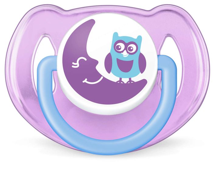 Пустушка для дівчинки Philips Avent Classic, 2 шт. (SCF197/22)