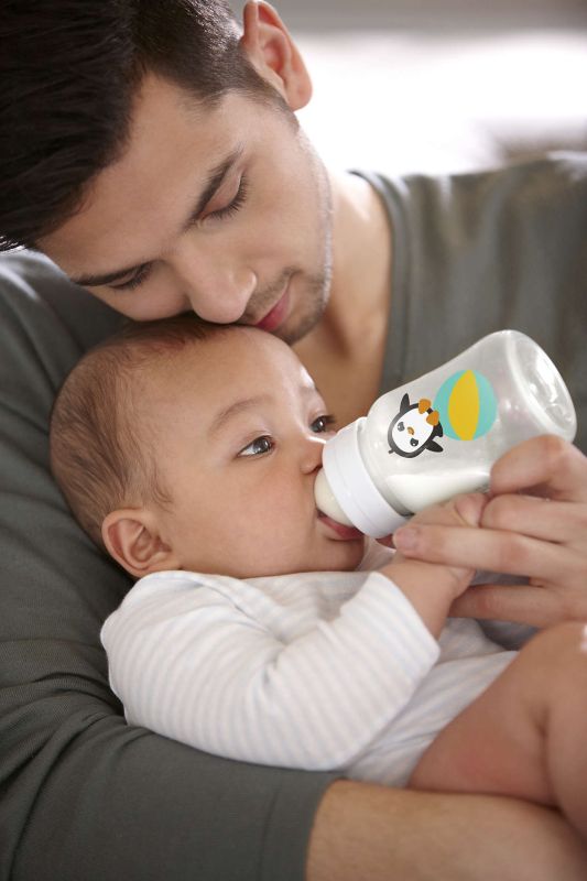 Пляшечка для годування Philips Avent Classic+, пінгвін, 260 мл (SCF574/14)