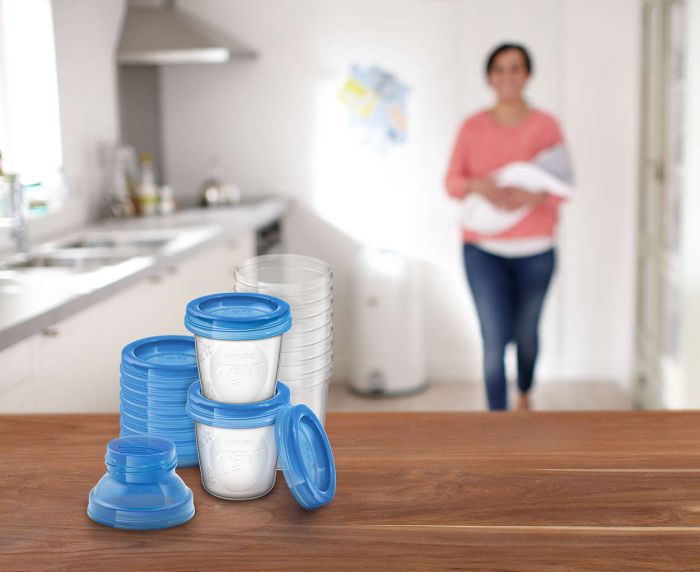 Контейнер для зберігання грудного молока Philips Avent, набір, 10 шт. (SCF618/10)