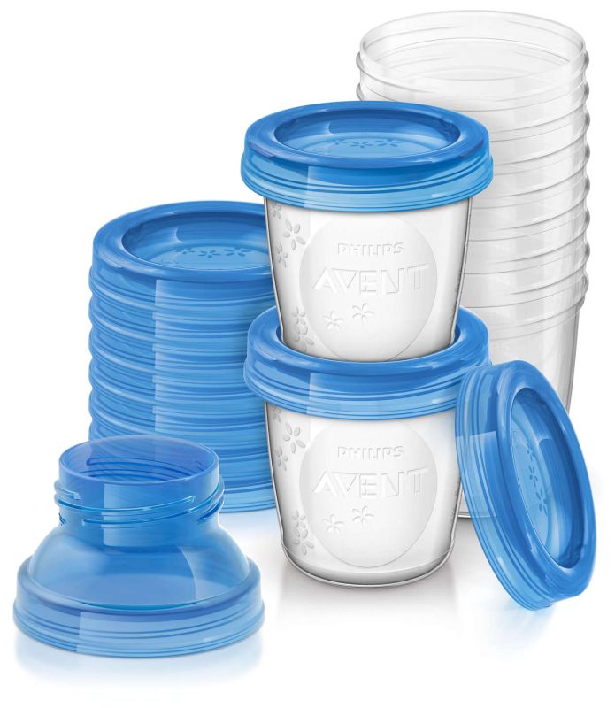 Контейнер для зберігання грудного молока Philips Avent, набір, 10 шт. (SCF618/10)