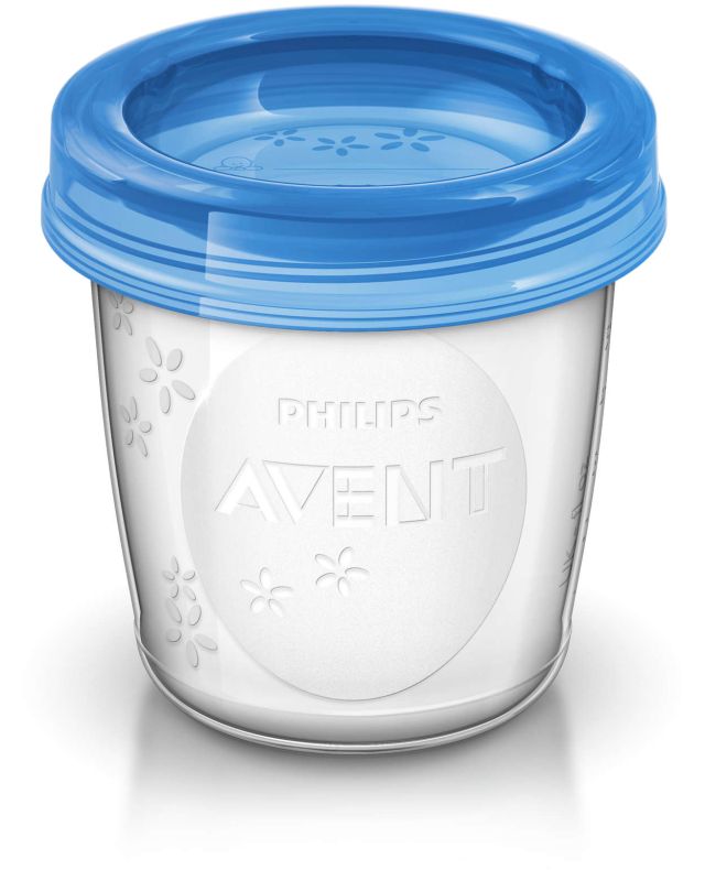 Контейнер для зберігання грудного молока Philips Avent, набір, 5 шт. (SCF619/05)