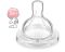 Соска силіконова Philips Avent Classic+, змінний потік, 2 шт. (SCF635/27)