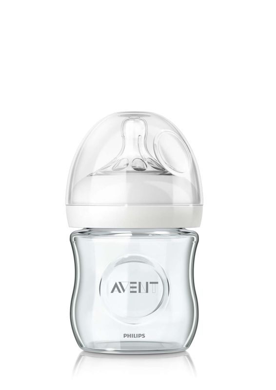 Скляна пляшечка для годування Philips Avent Natural, 120 мл (SCF671/17)