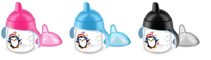 Чашка з твердим носиком Philips Avent, непроливайка, блакитна, 200 мл (SCF753/05)