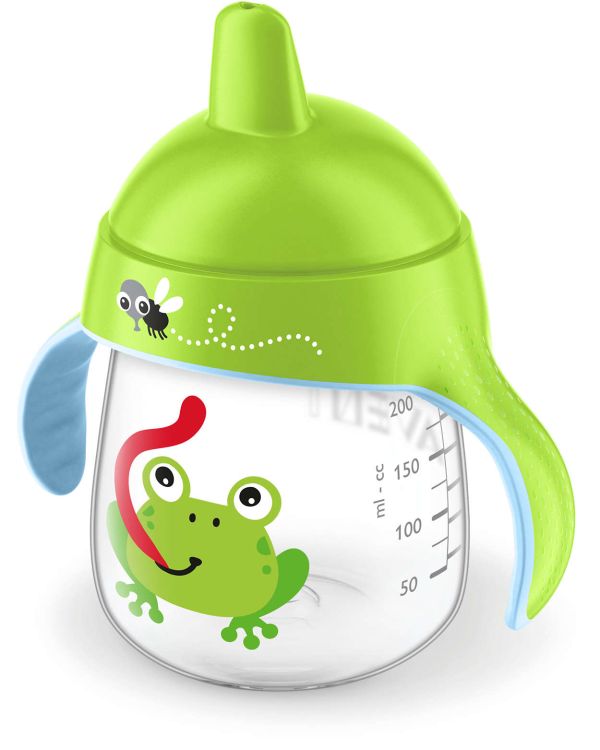 Чашка з твердим носиком Philips Avent, непроливайка, зелена, 260 мл (SCF753/04)