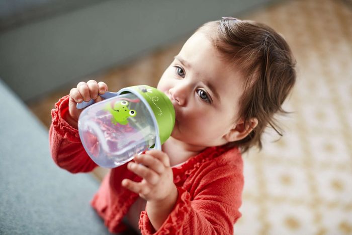 Чашка з твердим носиком Philips Avent, непроливайка, зелена, 260 мл (SCF753/04)