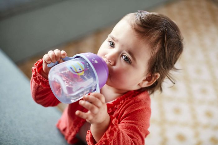 Чашка з твердим носиком Philips Avent, непроливайка, фіолетова, 260 мл (SCF753/06)