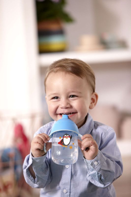 Чашка з носиком Philips Avent, непроливайка, блакитна, 340 мл (SCF755/00)