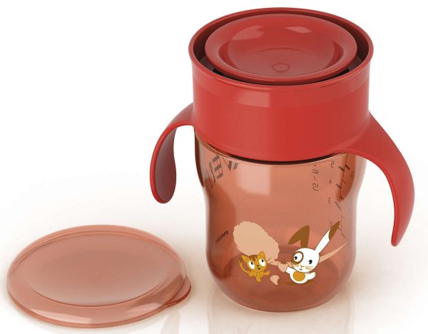 Перша доросла чашка Philips Avent, червона, 260 мл (SCF782/00)