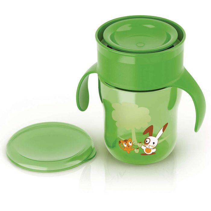 Перша доросла чашка Philips Avent, зелена, 260 мл (SCF782/00)