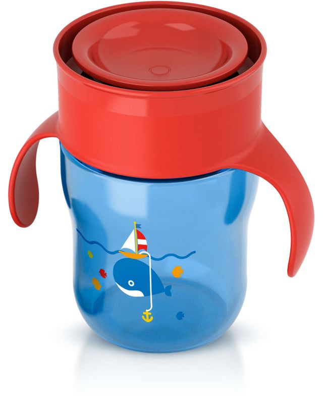 Перша доросла чашка Philips Avent, кіт, 260 мл (SCF782/20)
