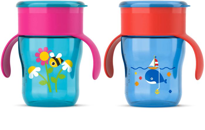 Перша доросла чашка Philips Avent, кіт, 260 мл (SCF782/20)