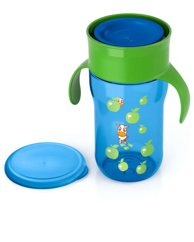 Доросла чашка із клапаном Philips Avent, синя, 340 мл (SCF784/00)