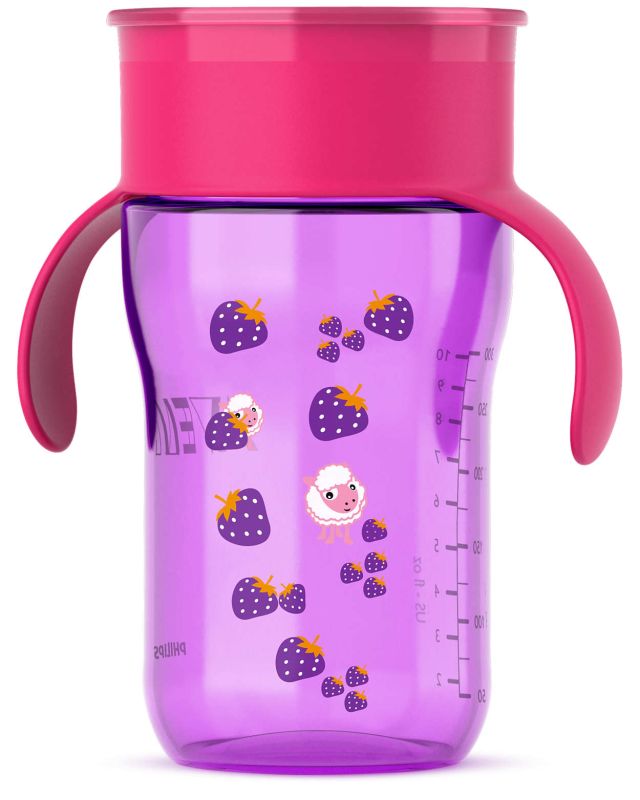 Доросла чашка із клапаном Philips Avent, фіолетова, 340 мл (SCF784/00)