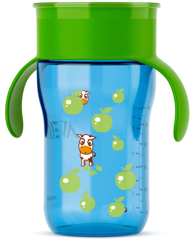 Доросла чашка із клапаном Philips Avent, синя, 340 мл (SCF784/00)