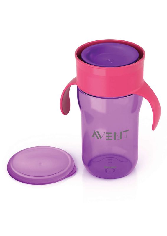 Доросла чашка із клапаном Philips Avent, фіолетова, 340 мл (SCF784/00)