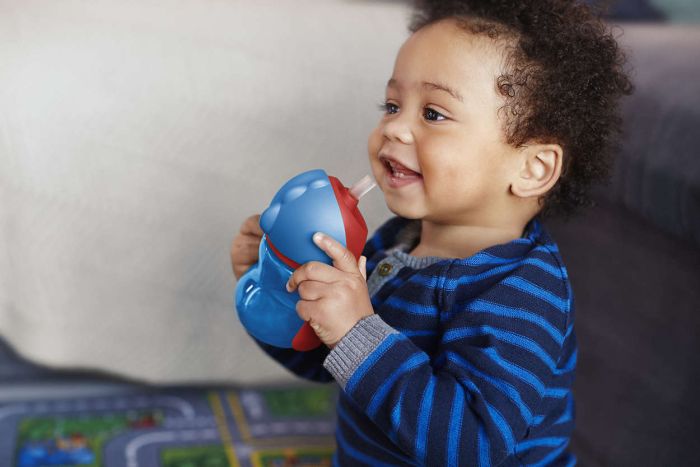 Чашка з гнучкою трубочкою Philips Avent, для хлопчиків, 200 мл (SCF796/01)