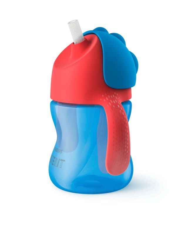 Чашка з гнучкою трубочкою Philips Avent, для хлопчиків, 200 мл (SCF796/01)