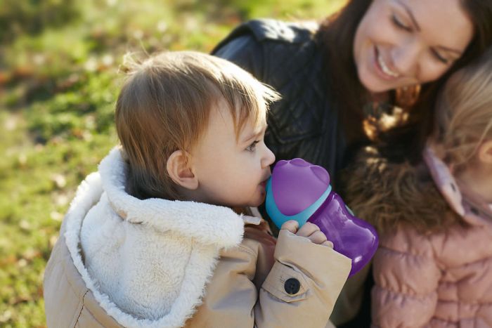 Чашка з гнучкою трубочкою Philips Avent, для дівчаток, 200 мл (SCF796/02)