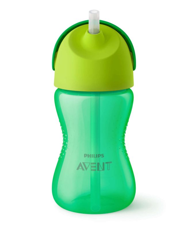 Чашка з гнучкою трубочкою Philips Avent, для хлопчиків, 300 мл (SCF798/01)