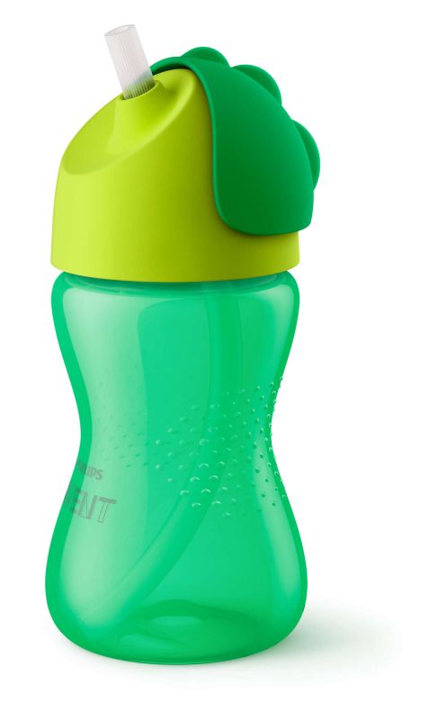 Чашка з гнучкою трубочкою Philips Avent, для хлопчиків, 300 мл (SCF798/01)
