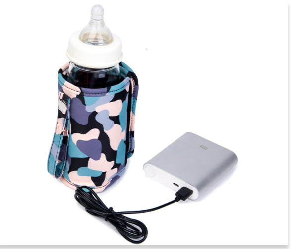 Підігрівач переносний з USB, блакитний