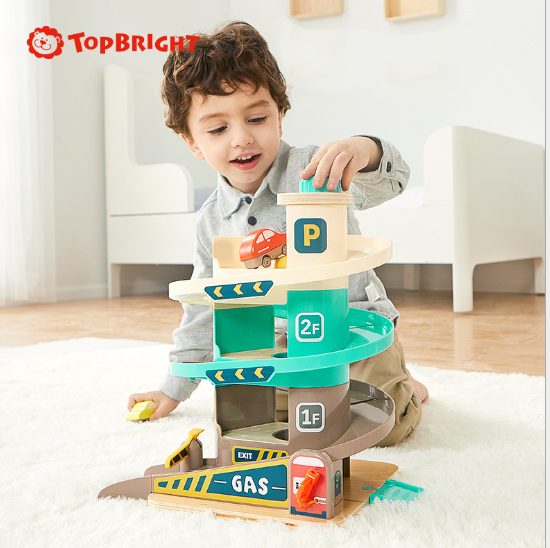 Гвинтовий спуск Top Bright із ліфтом шлагбаумом та заправкою дерево пластик