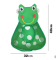 Органайзер - мішечок для іграшок у ванній, Зелена Жаба