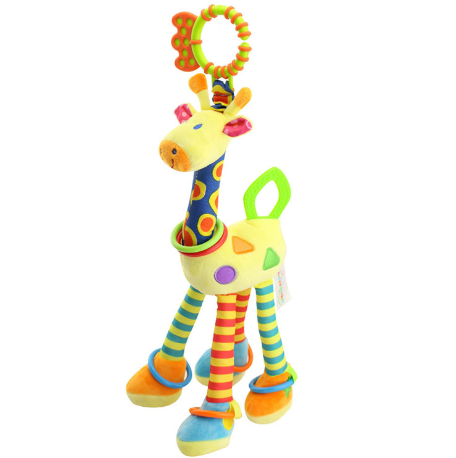 Велика підвіска на коляску Жирафік, жовтий