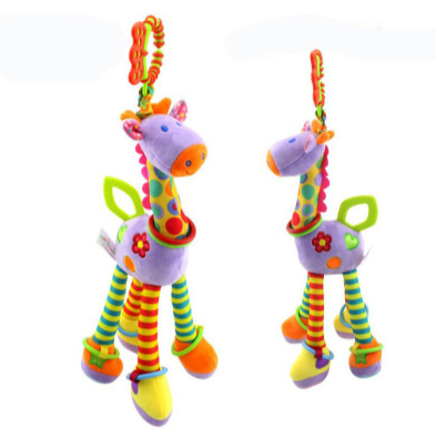 Велика підвіска на коляску Жирафік, фиолетовий