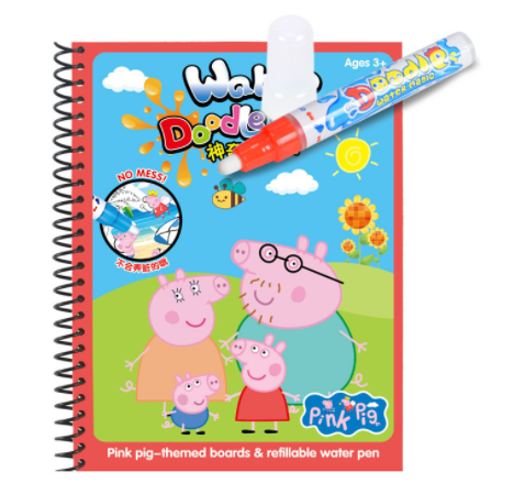 Забарвлення водні багаторазові Свинка Пеппа