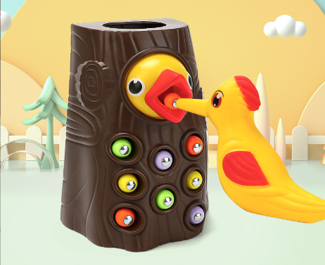 Магнитна рибалка "Нагодуй пташеня"