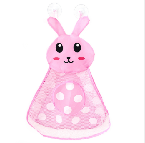 Органайзер - мішечок для іграшок у ванній, Рожевий Зайчик