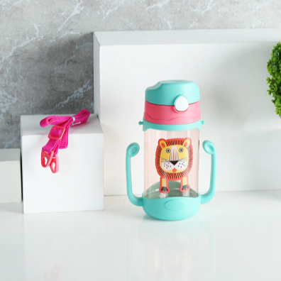 Поїльник з трубочкою, блакитний