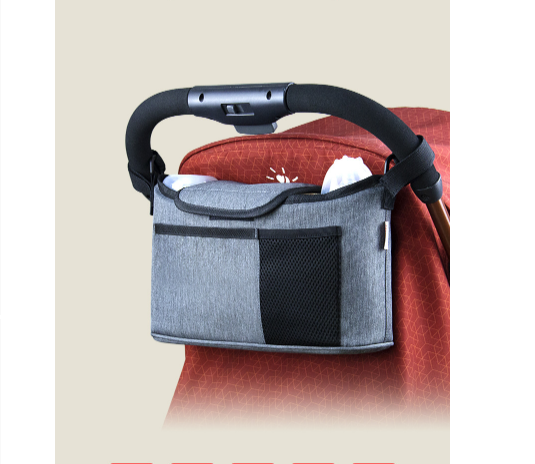 Сумка-органайзер для коляски колір Сірий