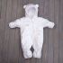 Basic ДоРечі демісезонний комбінезон, білий (1886)