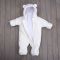 Basic ДоРечі демісезонний комбінезон, білий (1886)